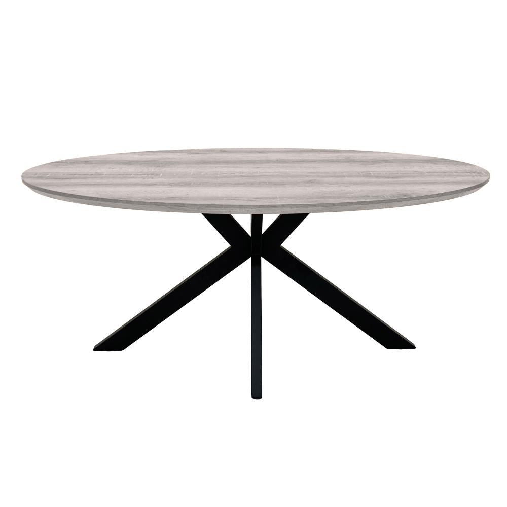Manhattan Oval Table 1800mm - Grey - Main Image