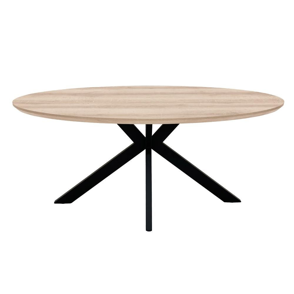 Manhattan Oval Table 1800mm - Oak - Main Image