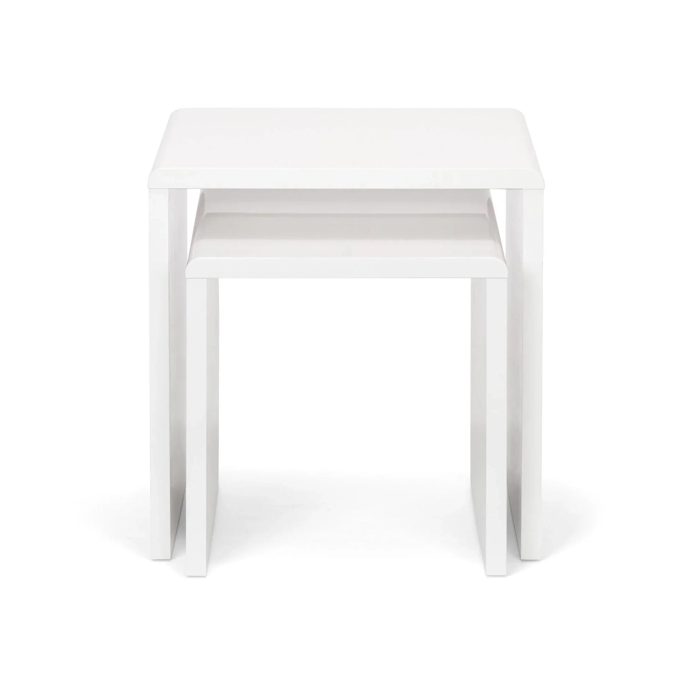 Manhattan Nest Of 2 Tables - White - MAN302