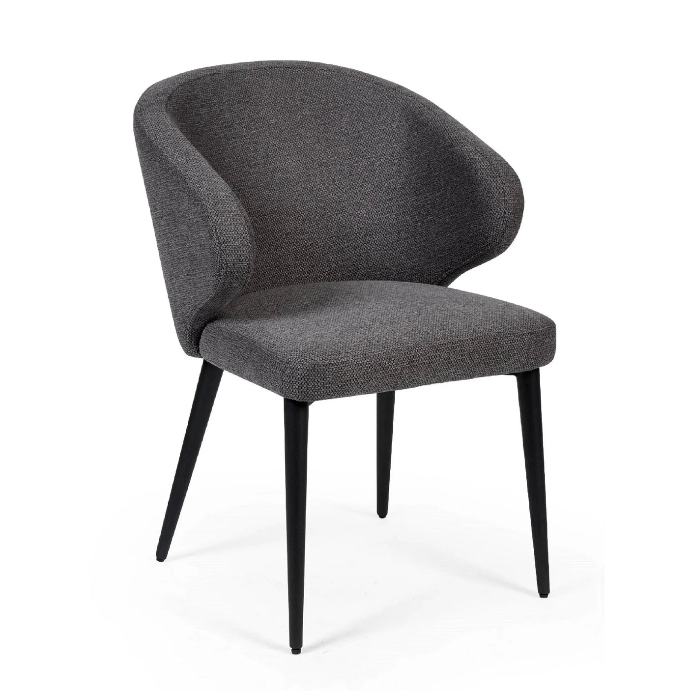 Marcus Dining Chair (Set of 2) - Dark Grey - MAR105