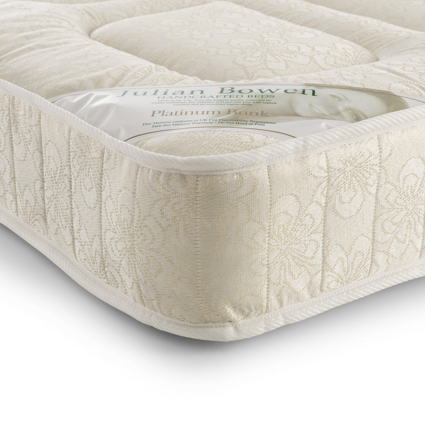 Platinum Bunk Mattress - White - MAT017
