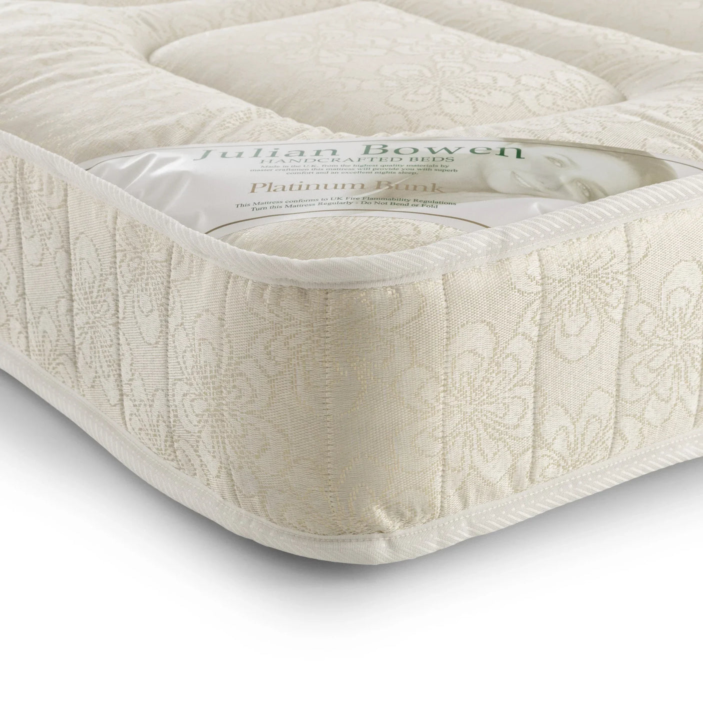 Platinum Bunk Mattress - White - MAT017
