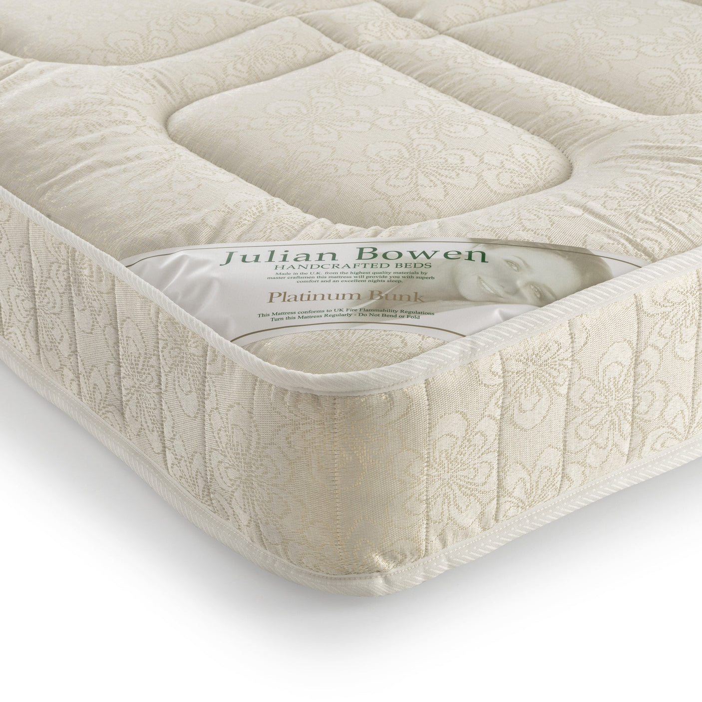 Platinum Bunk Mattress - White - MAT017