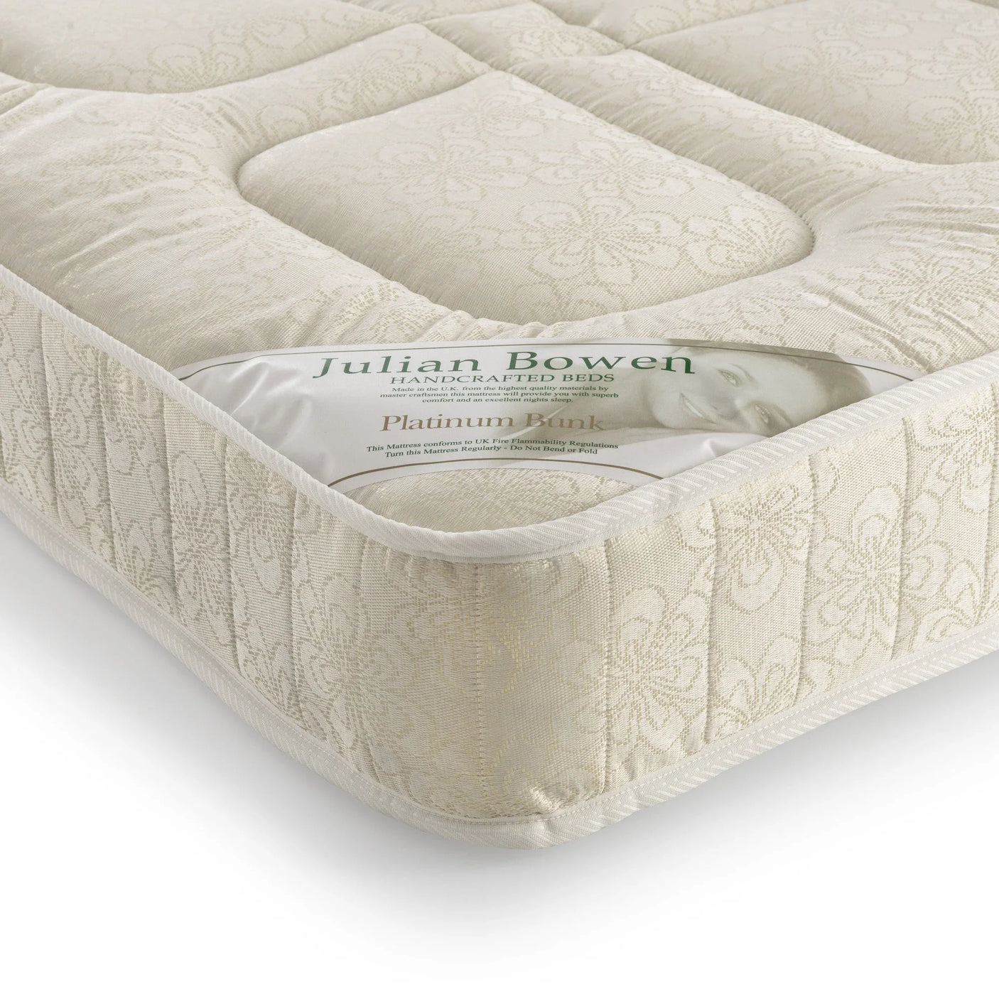 Platinum Bunk Mattress - White - MAT017