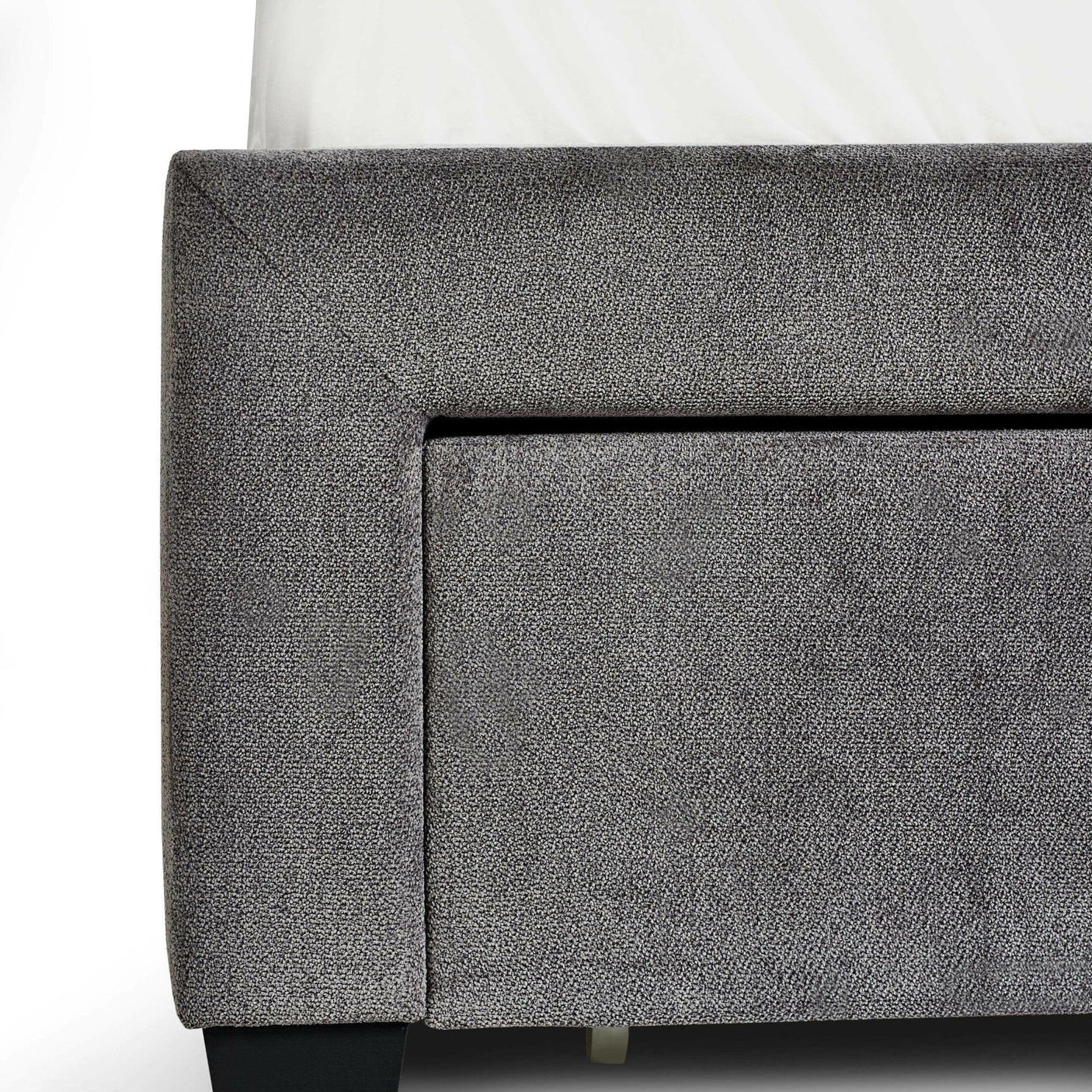 Mayfair 4 Drawer Storage Bed - Grey / Double - MAY001