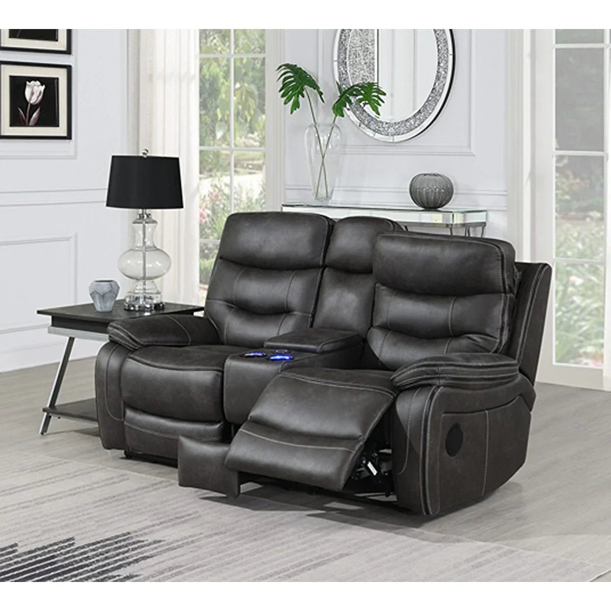 Noah Tech Laf Chair 2Pcon (Part A) - Grey