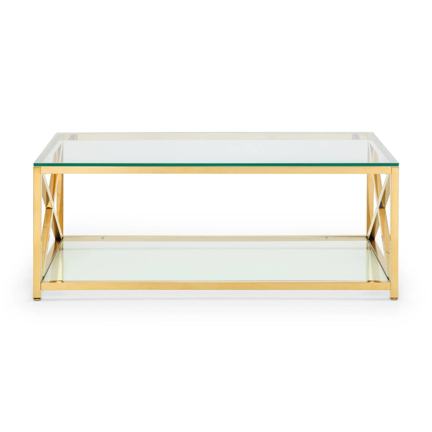 Miami Coffee Table - Silver - MIA102