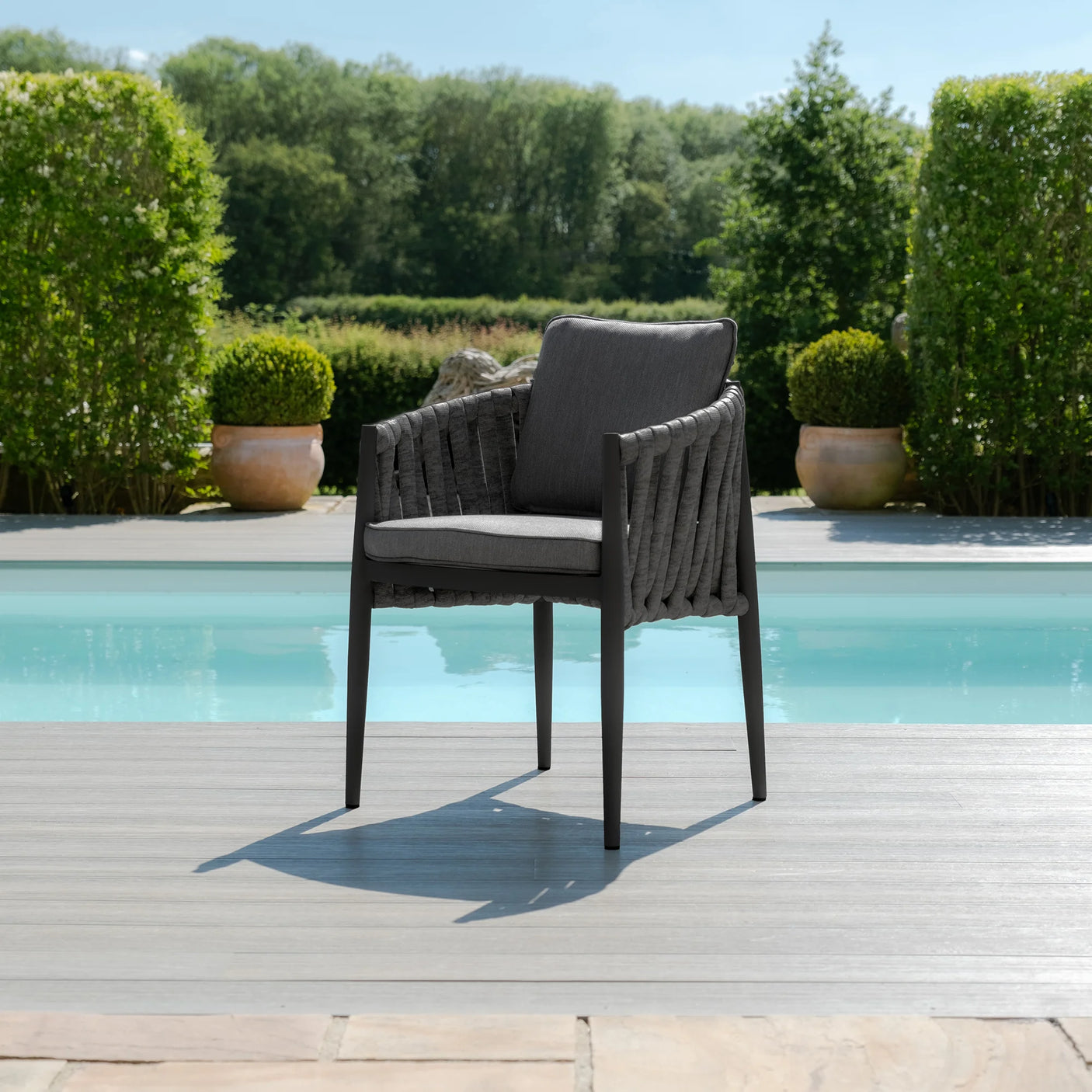 Milan 8 seat rectangular dining set