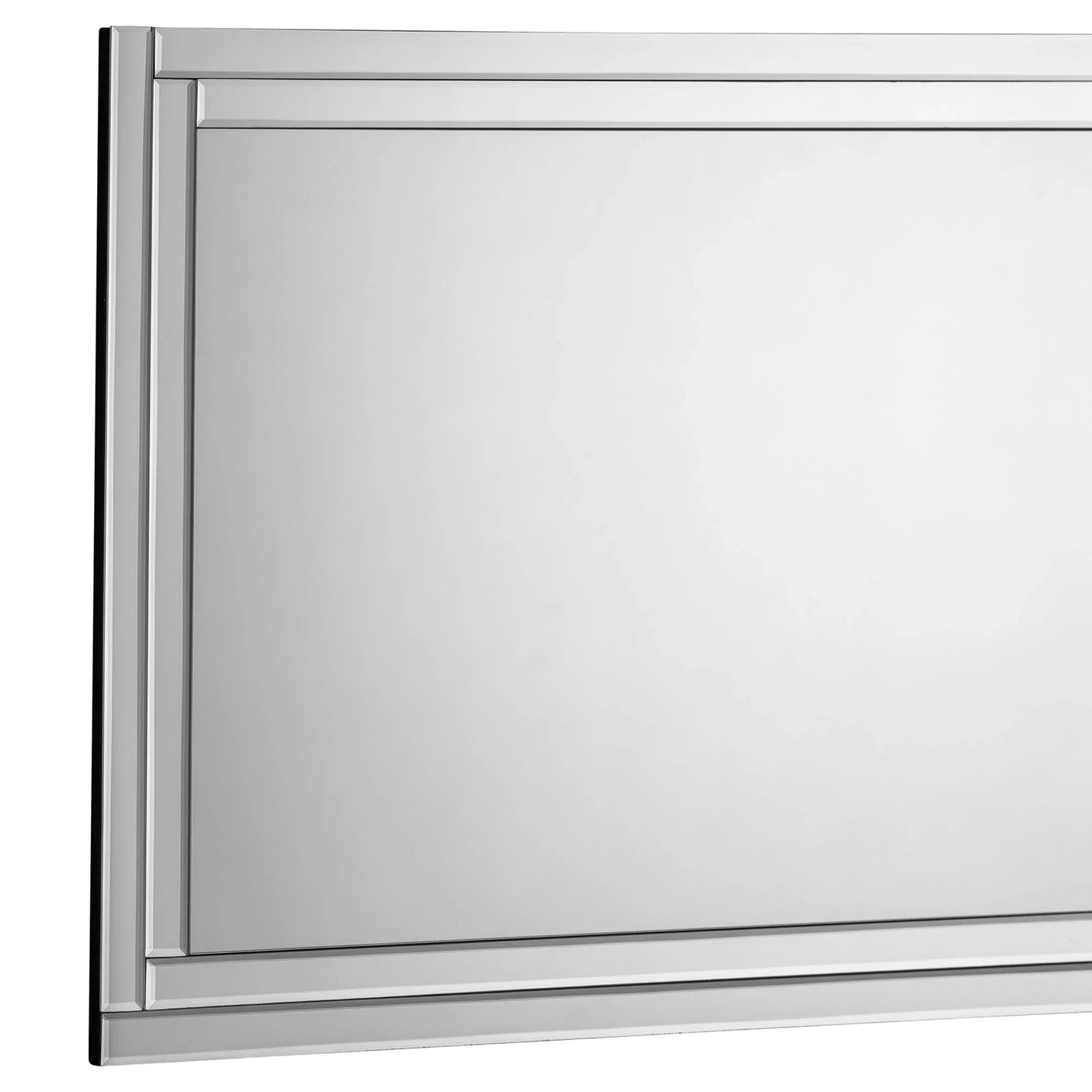 Deco Frameless Wall Mirror - Glass - MIR036