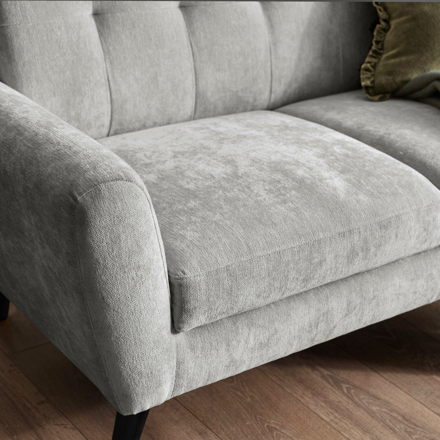 Monza 2 Seater Sofa - Light Grey - MON401