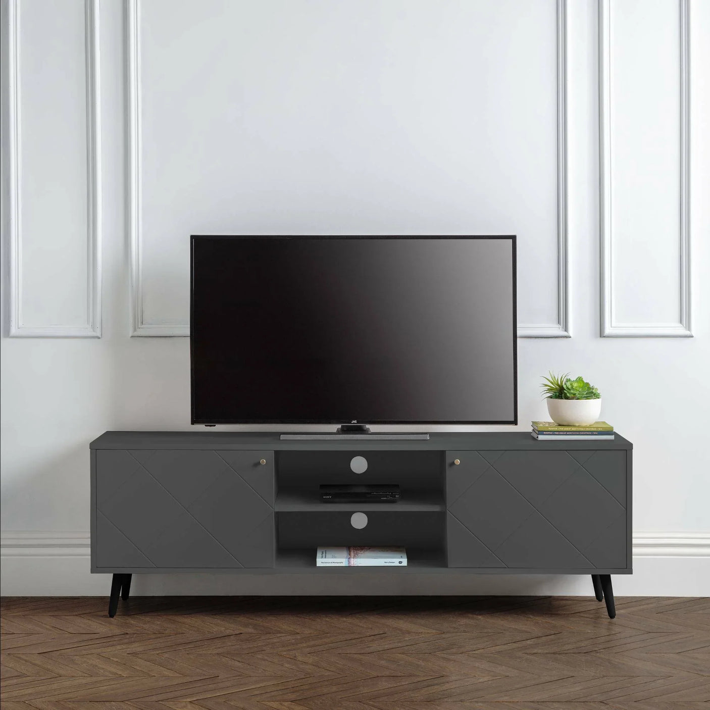Moritz Tv Unit - Grey - MOR103