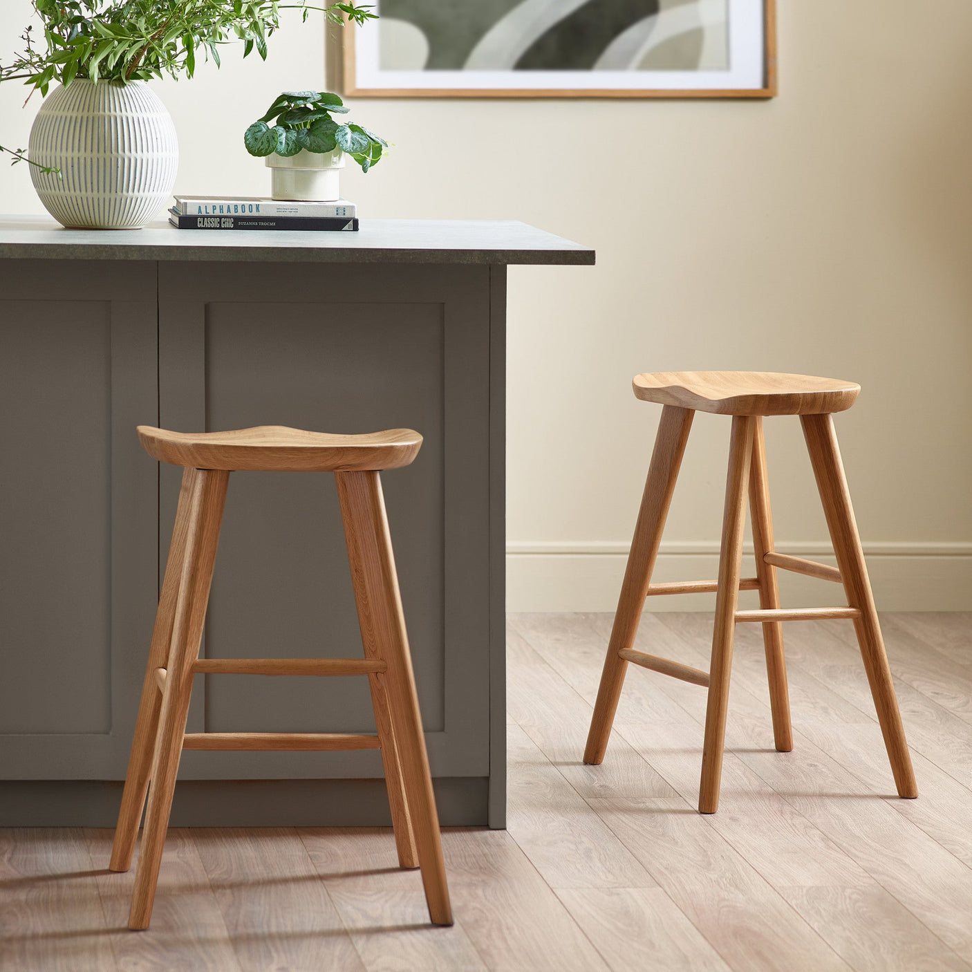 Mulu Bar Stool - Beige - MUL001