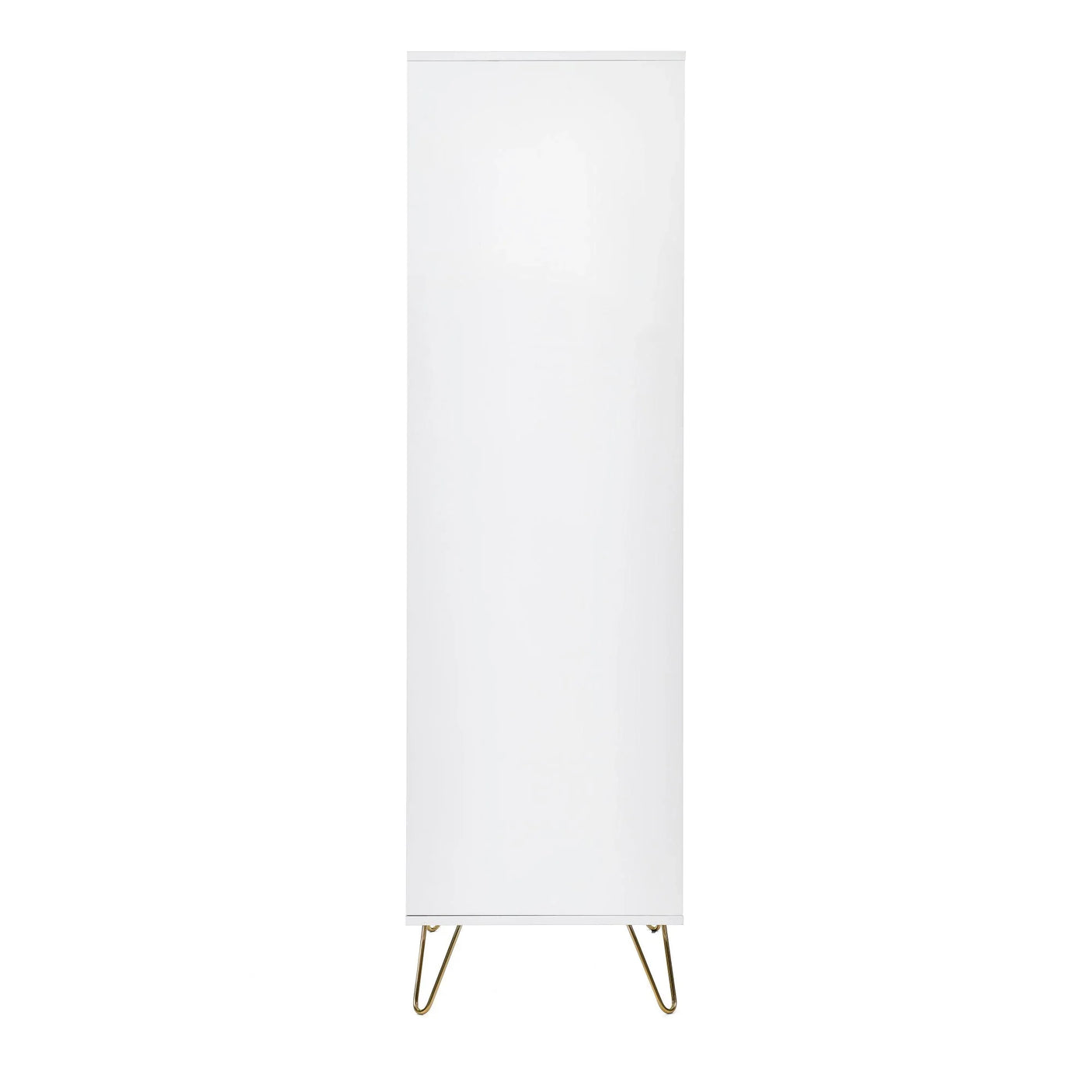 Murano 2 Door 1 Drawer Wardrobe - White - MUR006