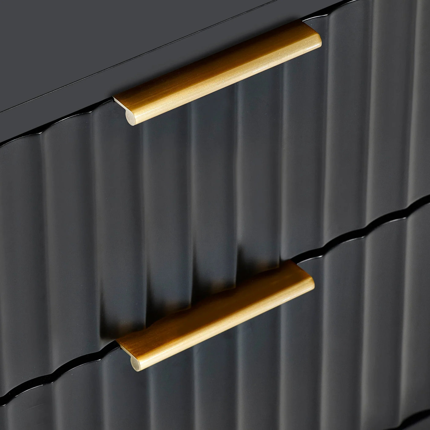 Murano Lamp Table - Black - MUR101