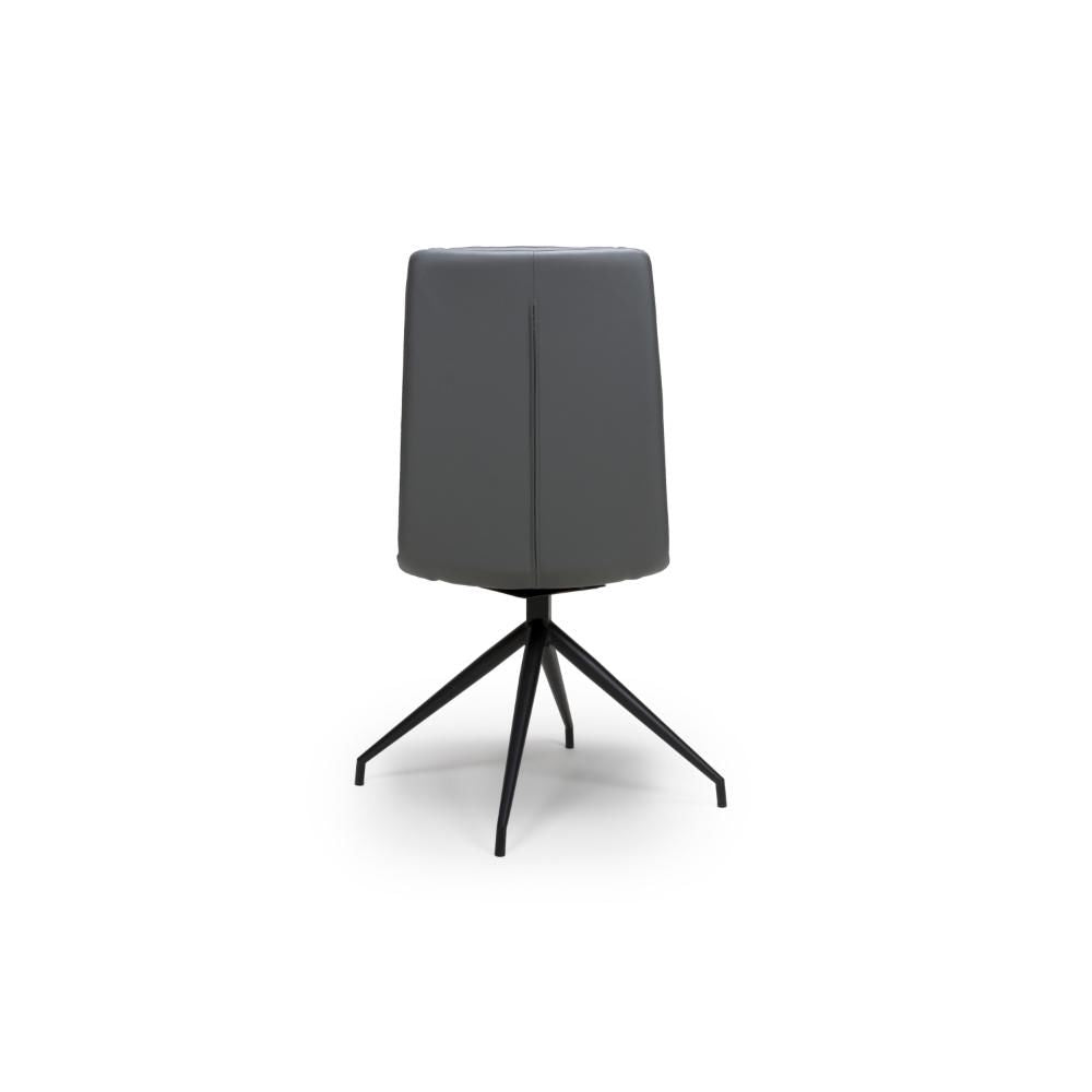 Nobo Swivel Chair - Grey (sold in 2's) - Image 2