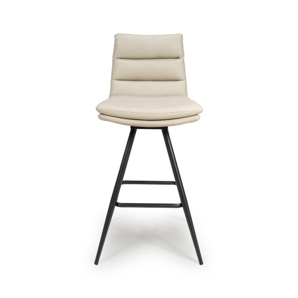 Nobo Swivel Counter Chair - Taupe (sold in 2's) - Main Image