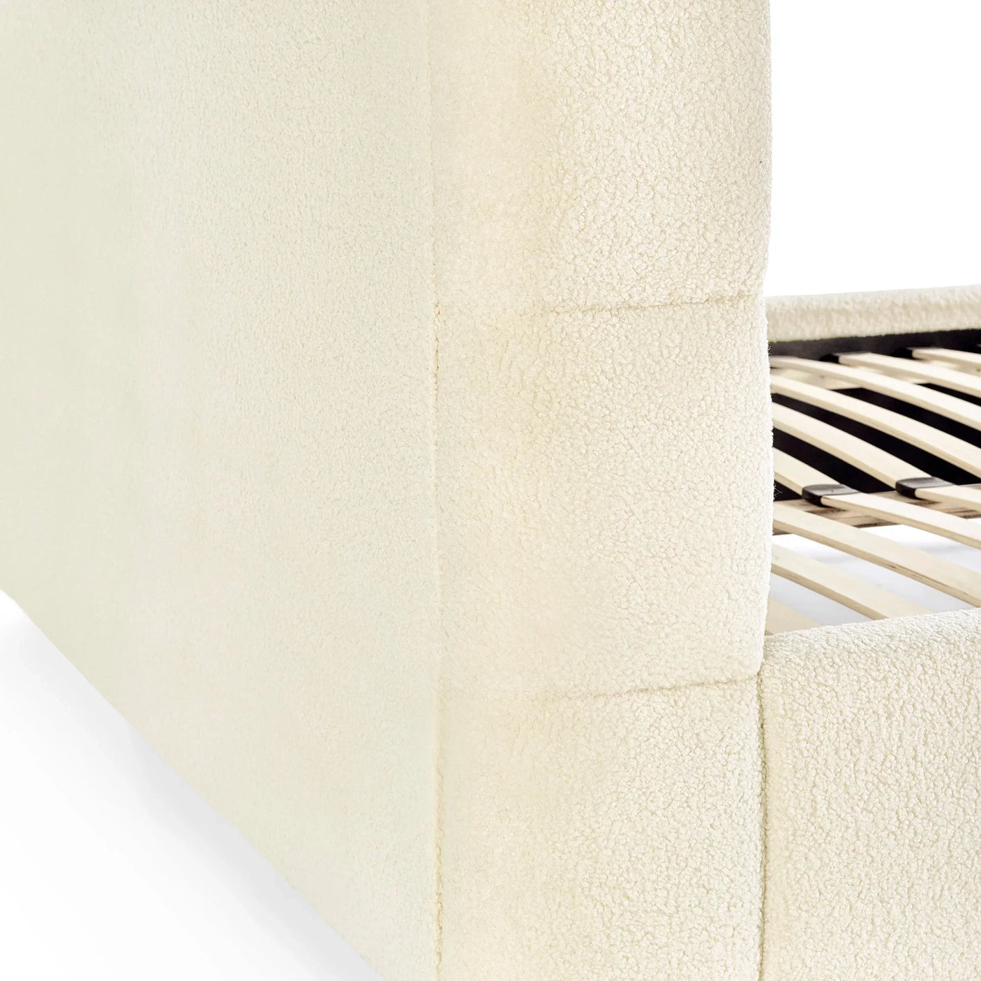 Obreon Boucle Bed - Beige / Double - OBE001