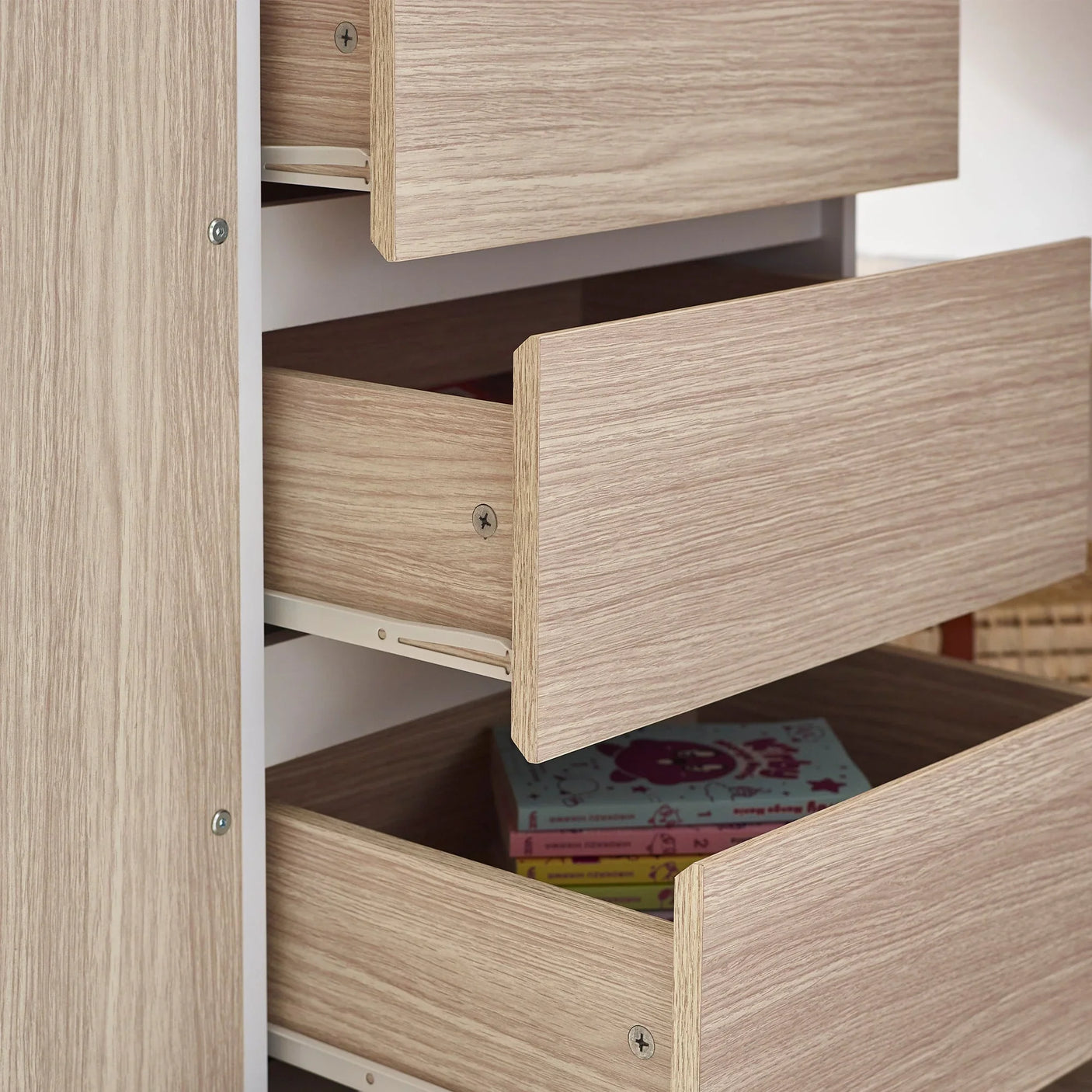 Ocean Highsleeper - White and Light Brown - OCE001