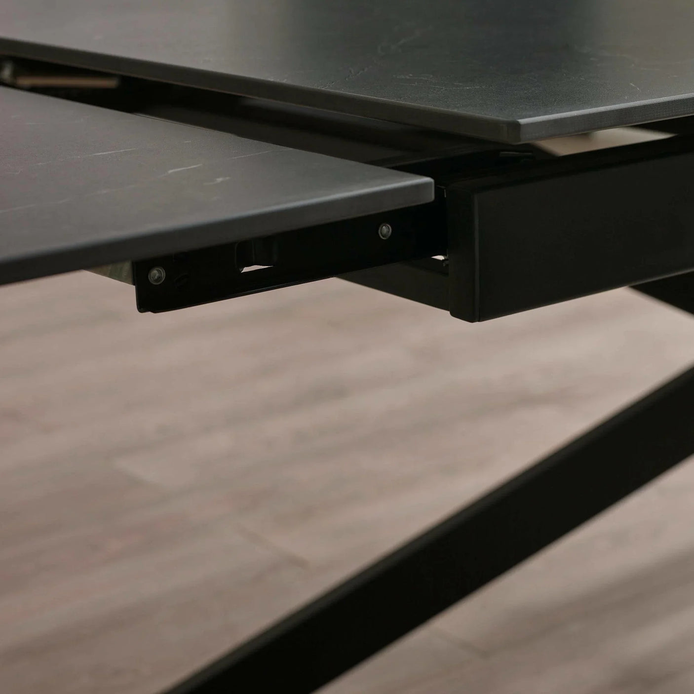 Osaka Extending Dining Table - Black - OSA001