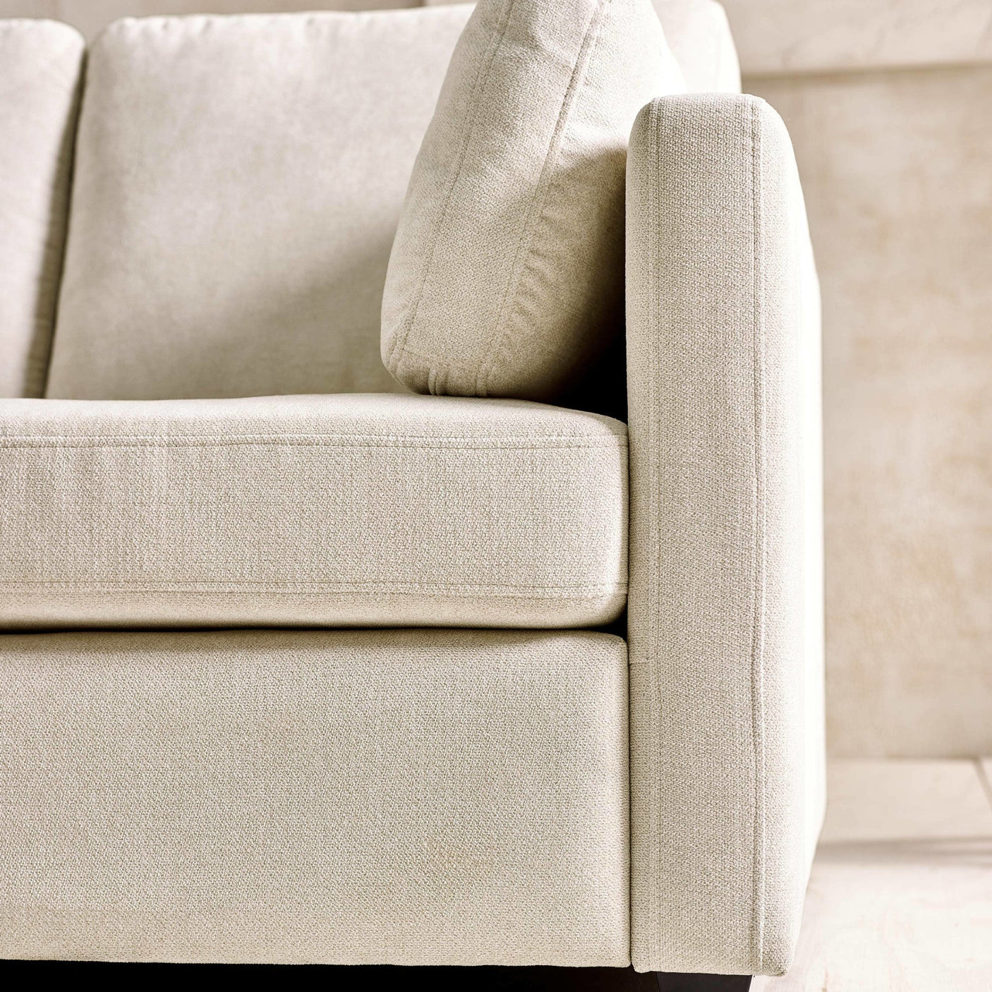 Ottilie 2 Seater Sofa - Beige - OTT002