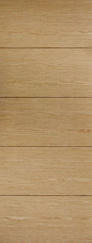 Light oak wood panel texture with horizontal grain pattern for furniture or flooring