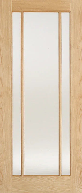 Oak Lincoln Glazed 3L Pre Finished - Pre-finished Oak - 1981 x 610 (24") x 35mm