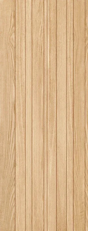 Light oak pre-finished wood flooring panel with vertical grain pattern