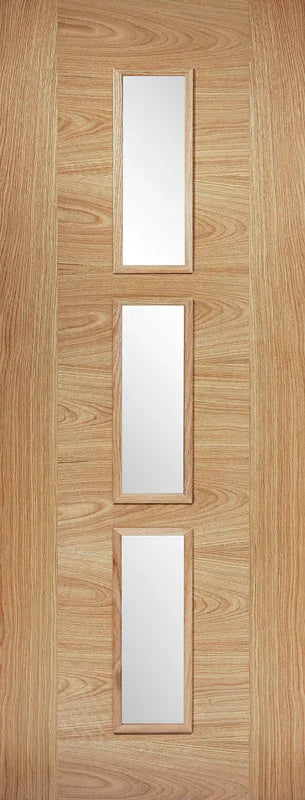 Oak Sofia Glazed 3L - Standard - 1981 x 686 (27") x 35mm