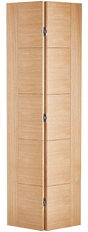 Oak Vancouver Bi Fold - Pre-finished Oak - 1981 x 686 (27") x 35mm