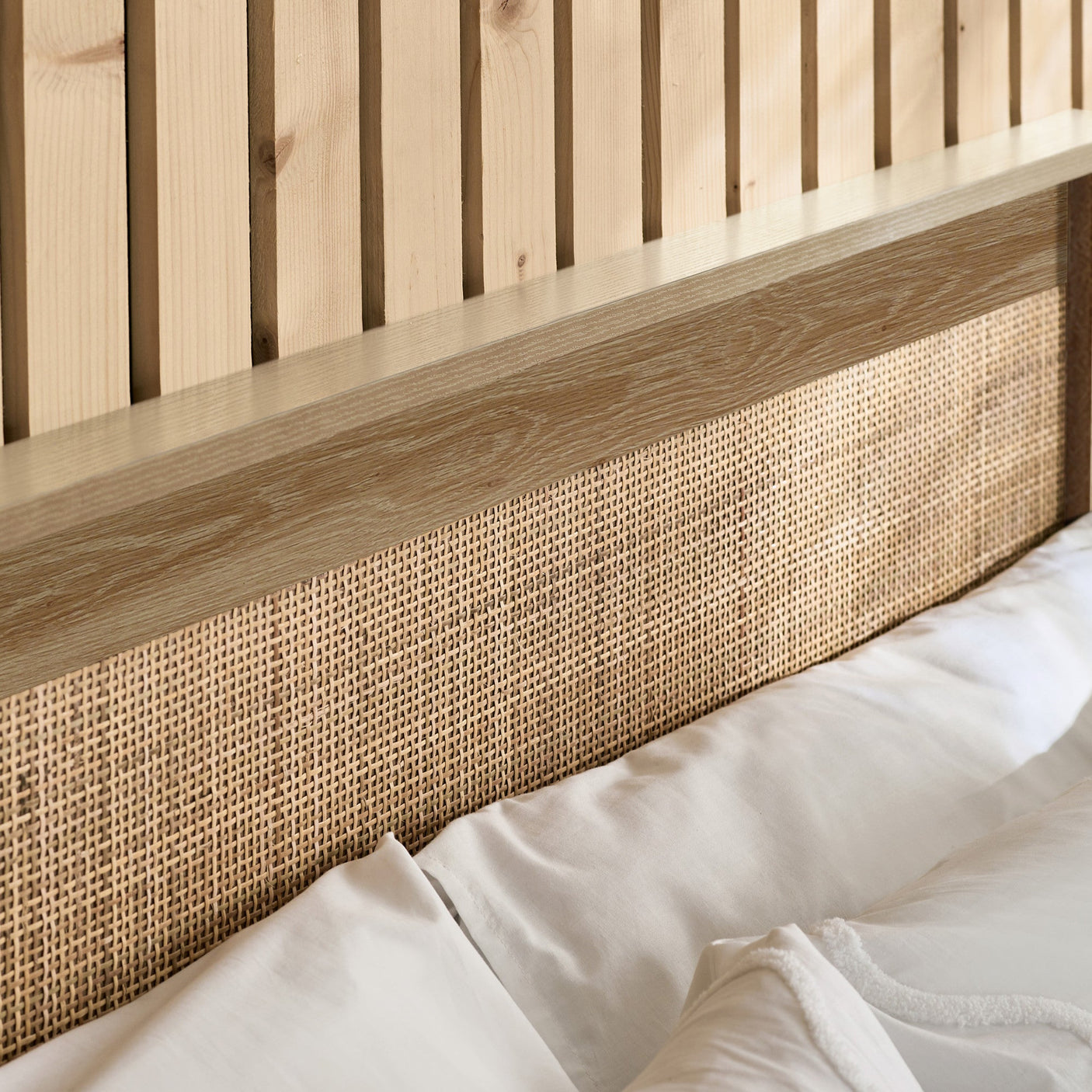 Padstow Ottoman Bed - Light Brown / Double - PAD011