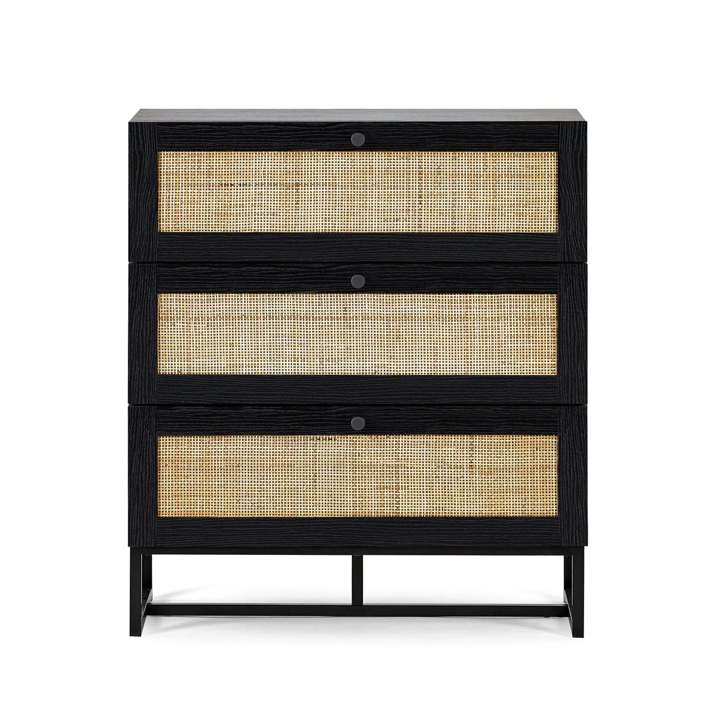 Padstow 3 Drawer Chest - Light Brown - PAD002