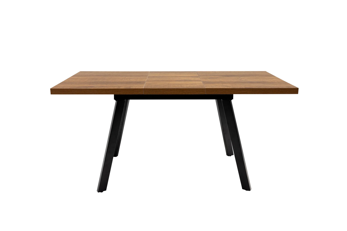 Dark Oak 1.2m Extending Dining Table with 0.4m Leaf Insert