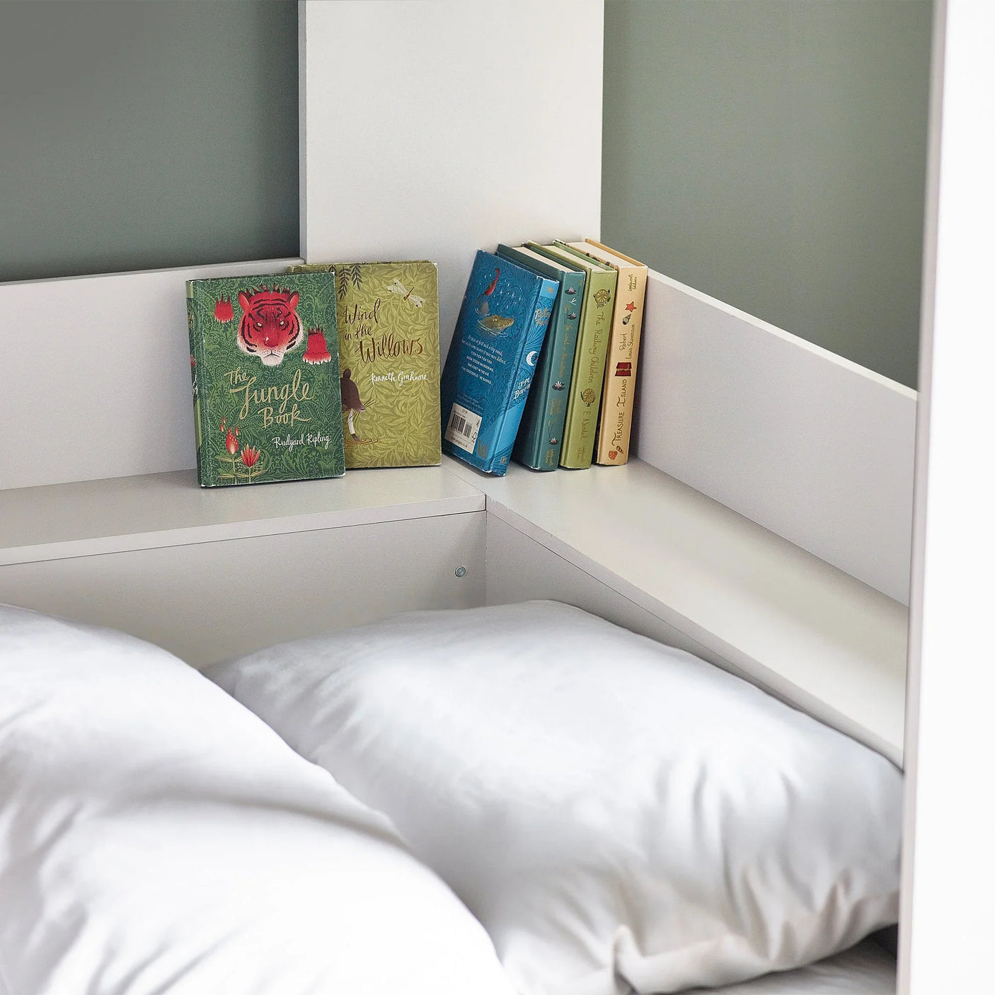 Parsec Bunk Bed - White - PAR201