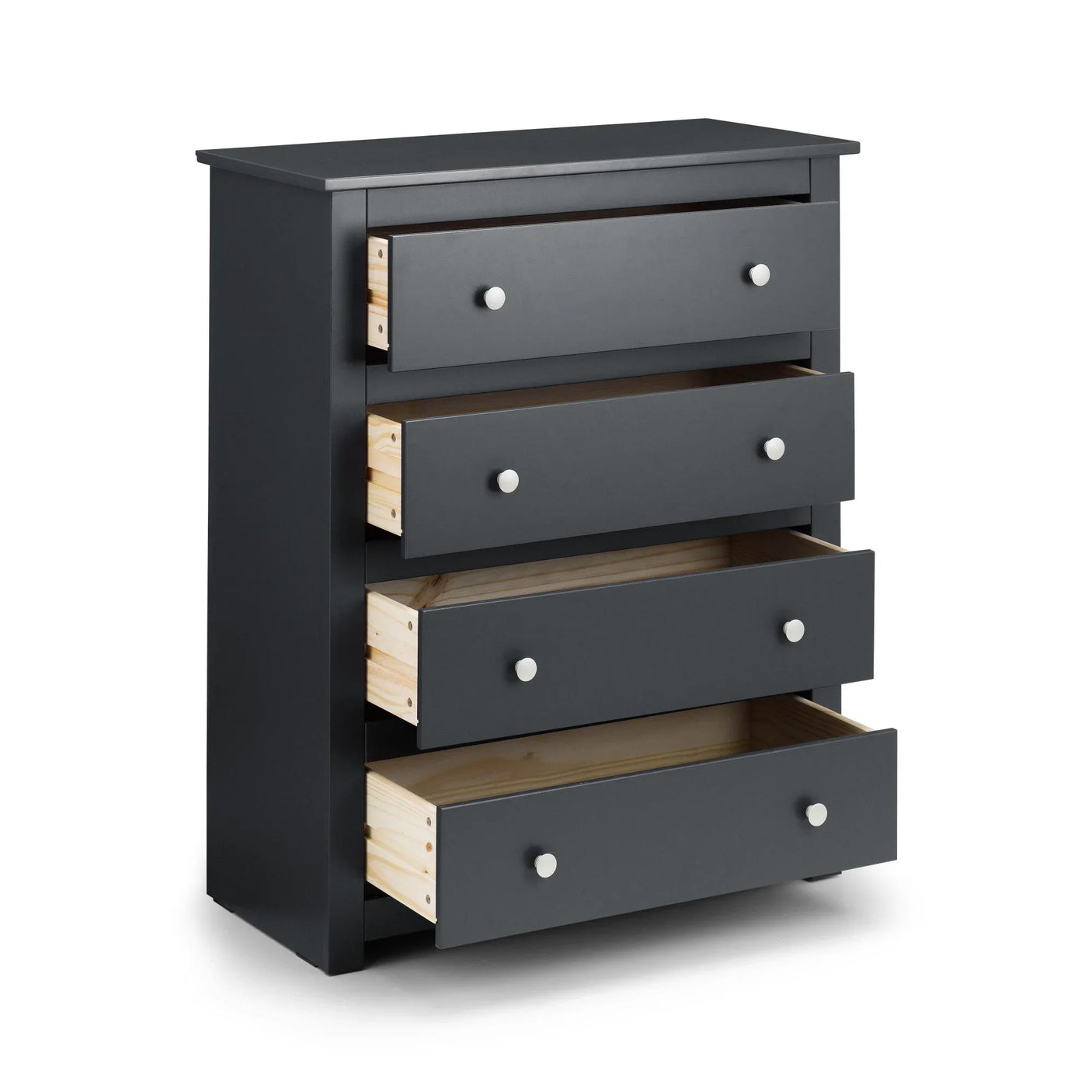 Radley 4 Drawer Chest - Black - RAD102