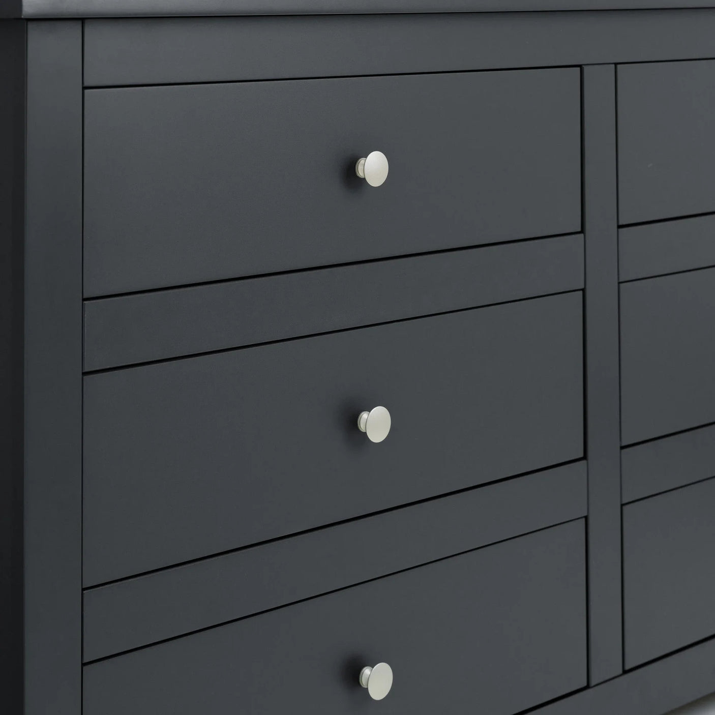 Radley 6 Drawer Chest - Black - RAD103