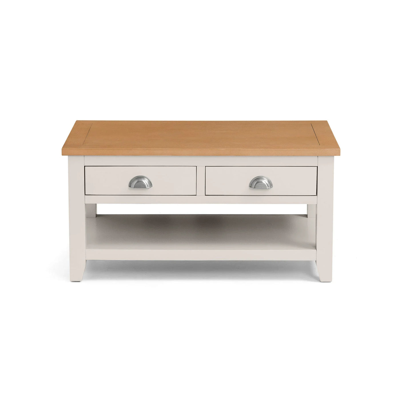 Richmond Coffee Table With 2 Drawers - Grey - RIC203
