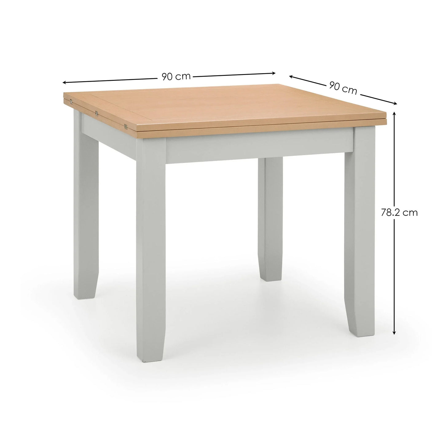 Richmond Flip-Top Dining Table - Grey - RIC215