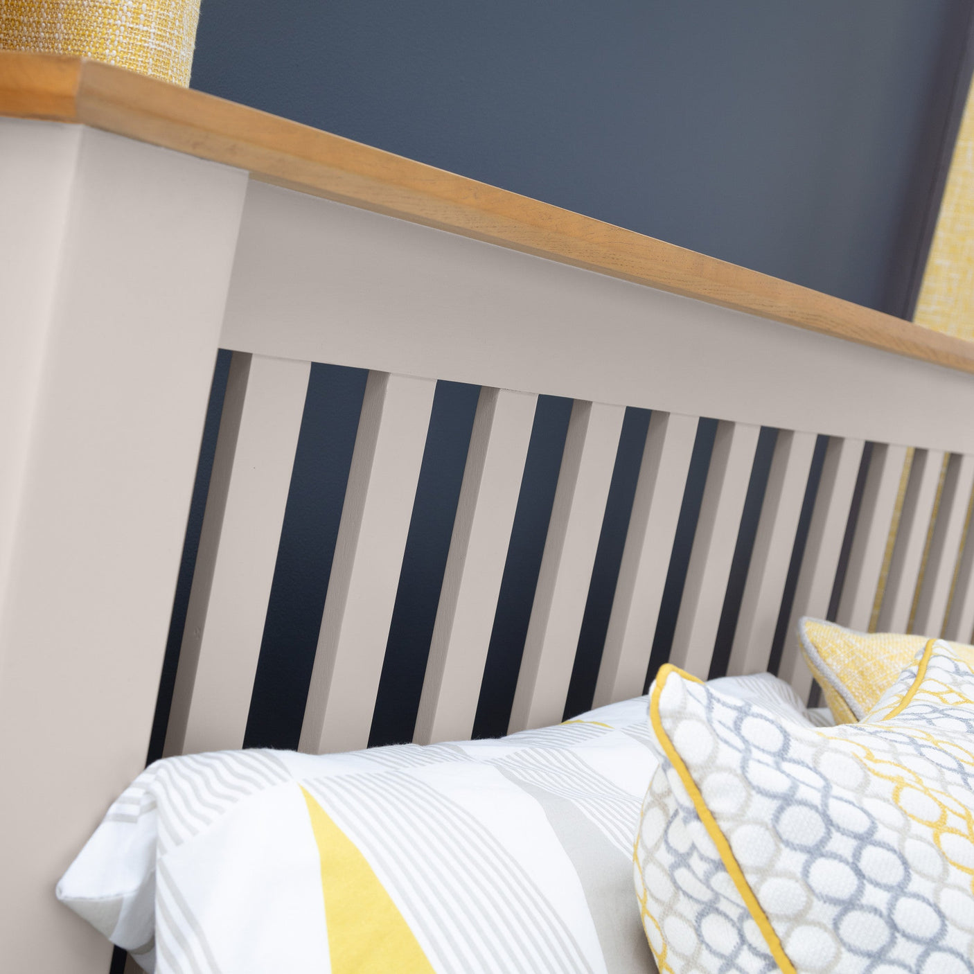 Richmond Bed - Grey / Double - RIC401