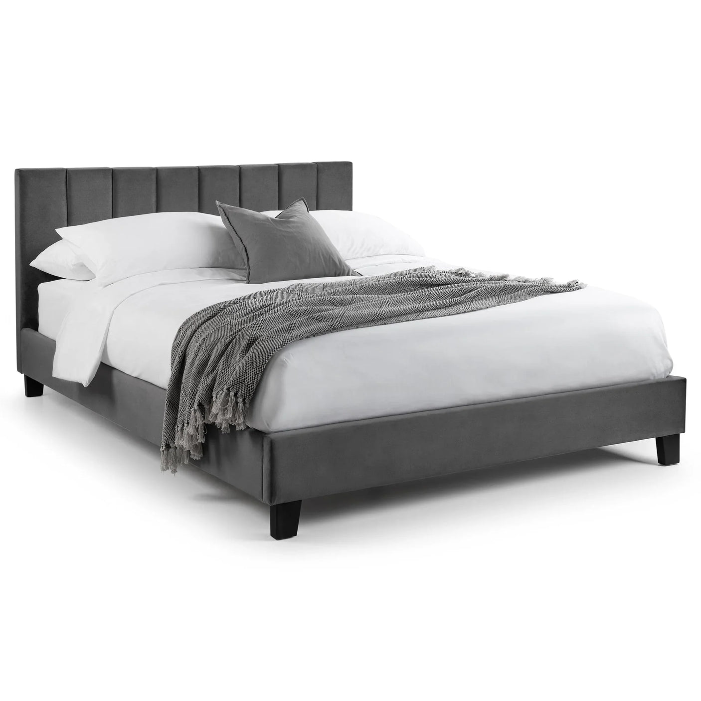 Rosa Bed In A Box - Grey / Double - ROS002