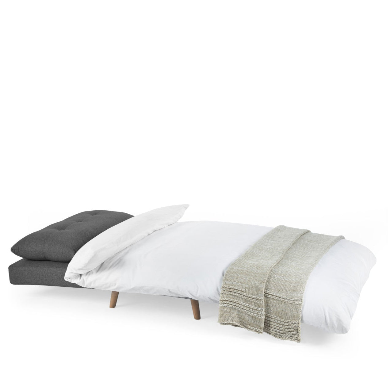 Rowan Single Sofabed - Light Grey - ROW001