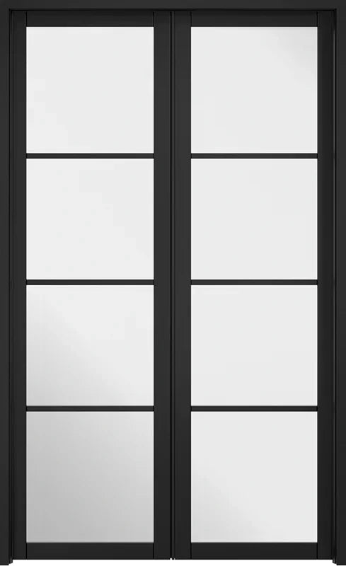 Room Divider Black Soho W4 - Standard - 2031 x 1246 (49") x 35mm