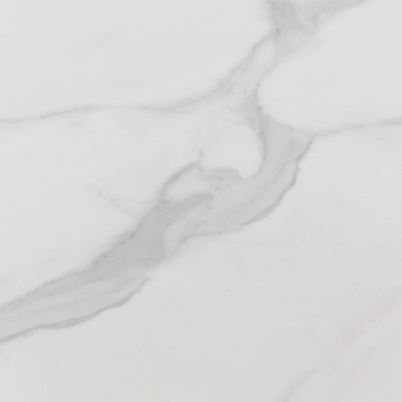white marble tabletop with grey vein detail for dining table or coffee table surfaces