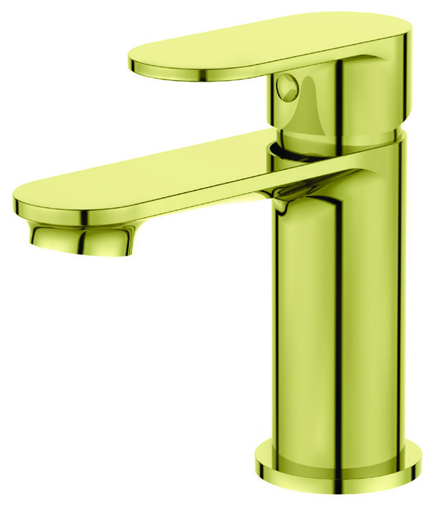 Scope Mono Basin Mixer Brushed Brass (incl. Clicker Waste)