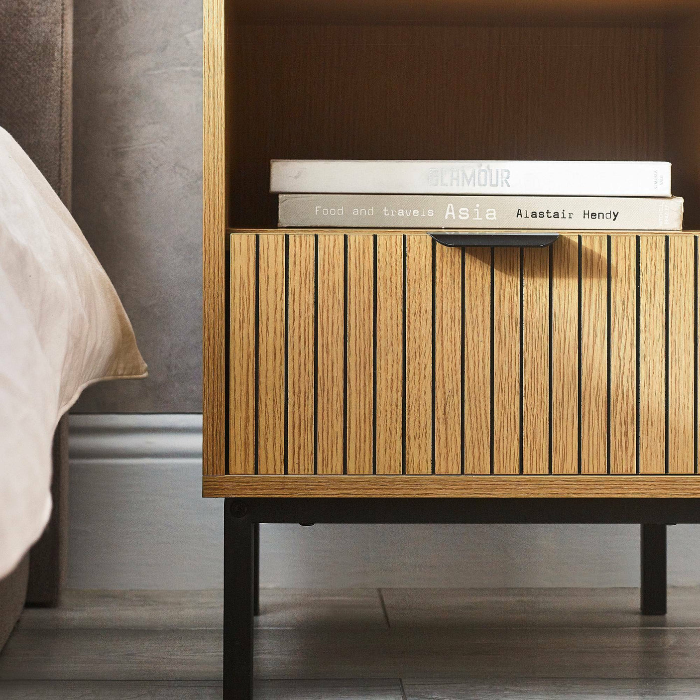 Sia Side Table - Light Brown - SIA006