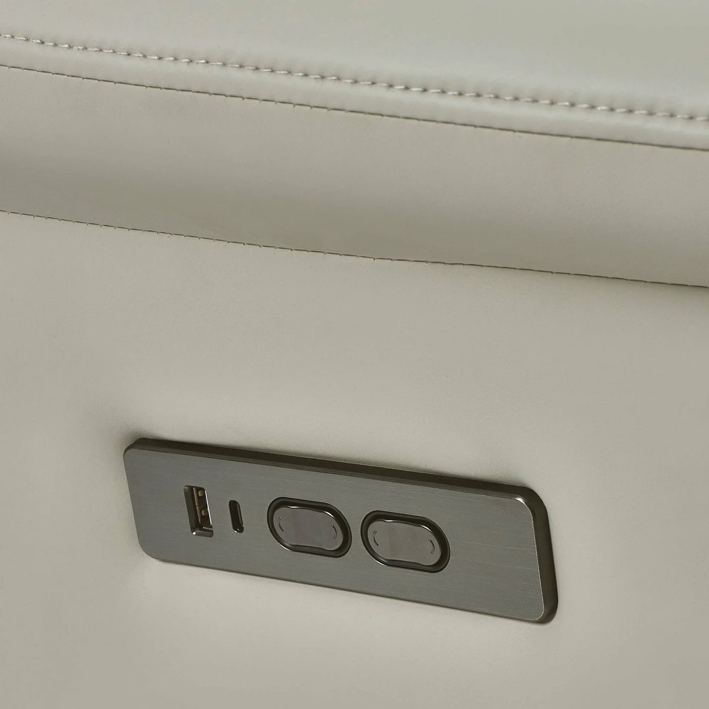 Sofia Dual Recliner - Grey - SOF001