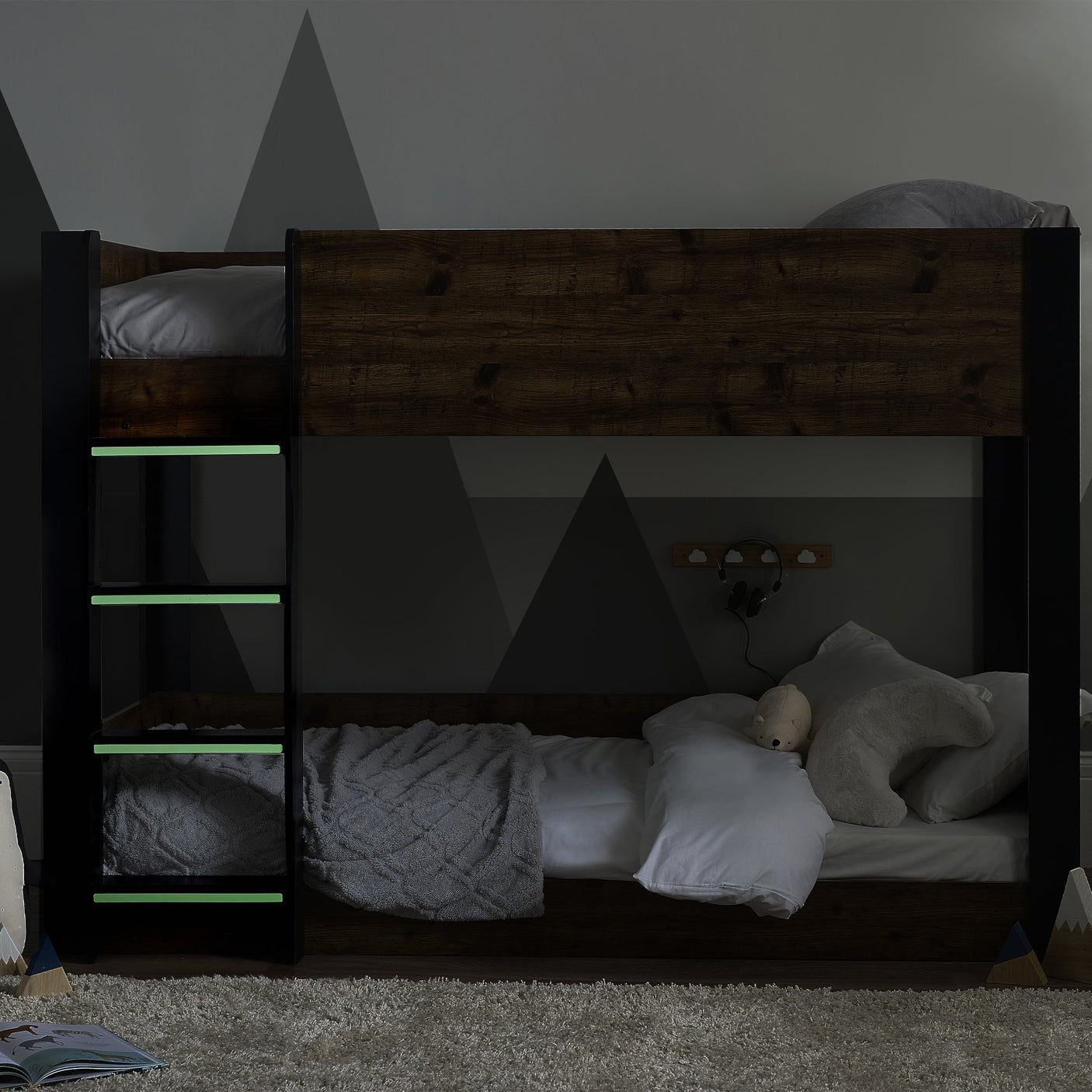 Solomon Bunk Bed - White - SOL101