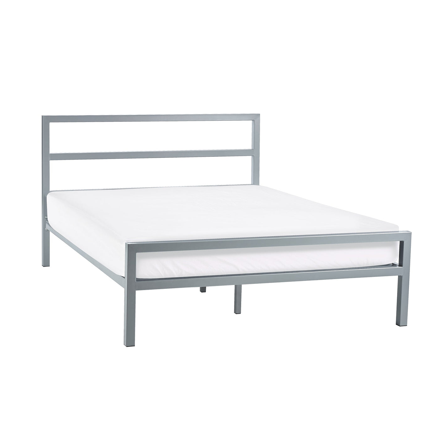 Soto Metal Bed - Silver / Single - SOT001