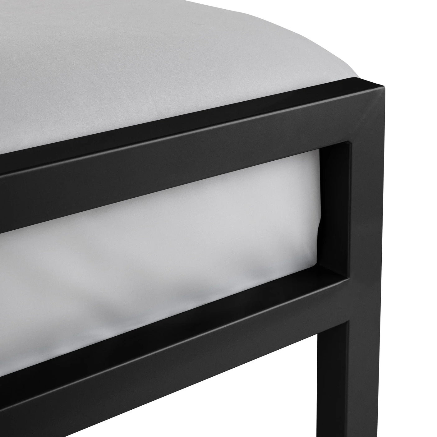 Soto Metal Bed - Silver / Single - SOT001