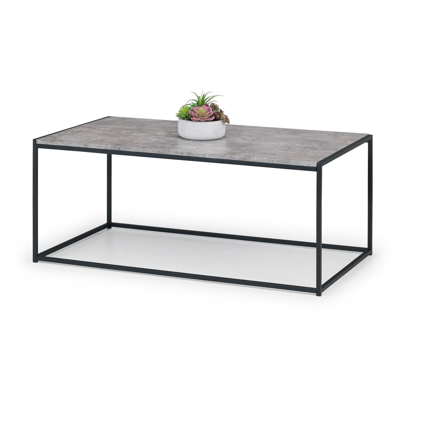 Staten Concrete Coffee Table - Grey - STA102