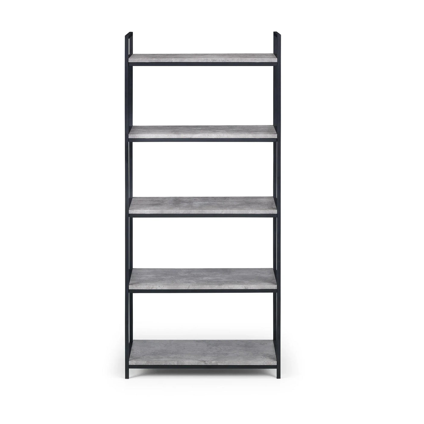 Staten Tall Concrete Bookcase - Grey - STA103
